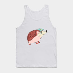 Hedgehog girl, gift on Saint Valentine's Day (14 February) Tank Top